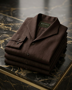 Cooper Linen Shirt – Brown Tan