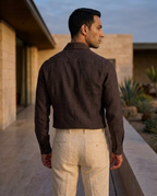Cooper Linen Shirt – Brown Tan