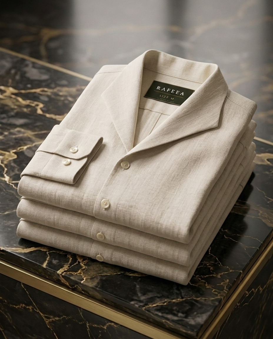 Cooper Linen Shirt – Brown Tan