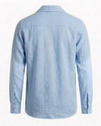 Shirt — Sky blue  Cuban Linen
