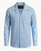 Shirt — Sky blue  Cuban Linen