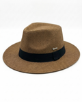 Panama Fedora — Brown