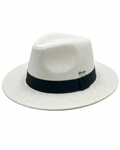 Panama Fedora — White