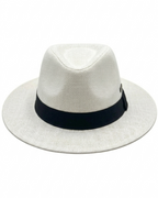Panama Fedora — White