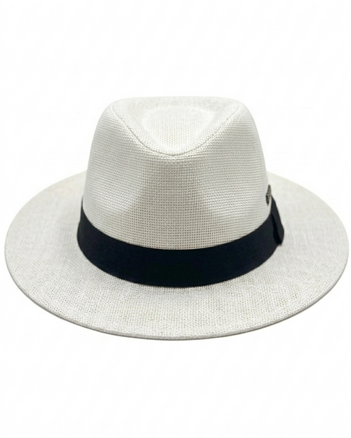 Panama Fedora — White